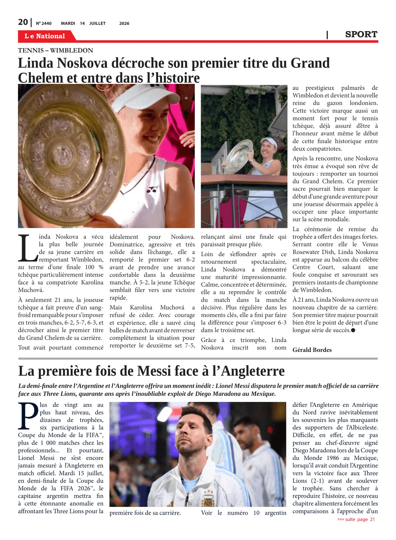 Page 21 de l'édition 2440