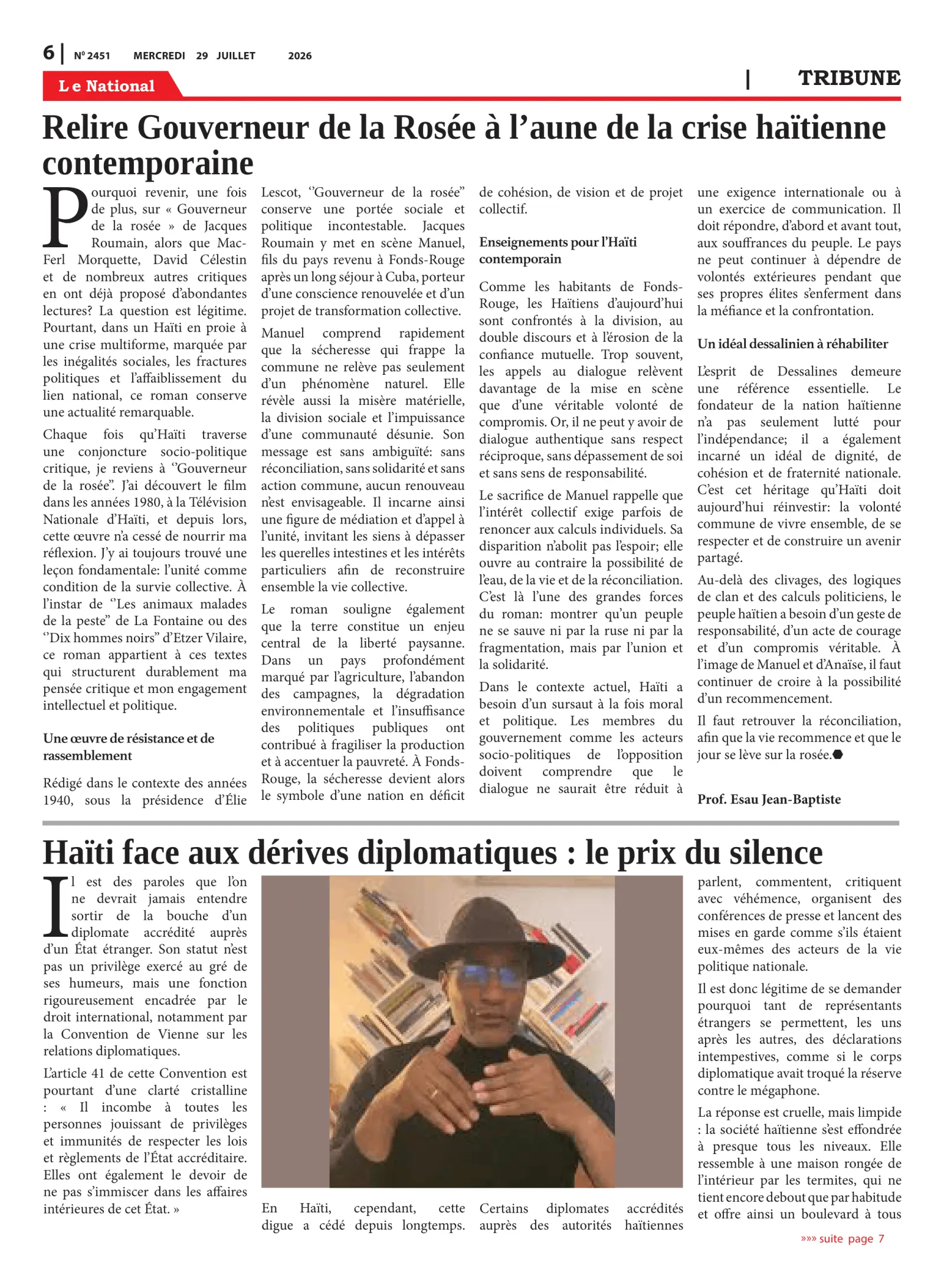Page 6 de l'édition 2451