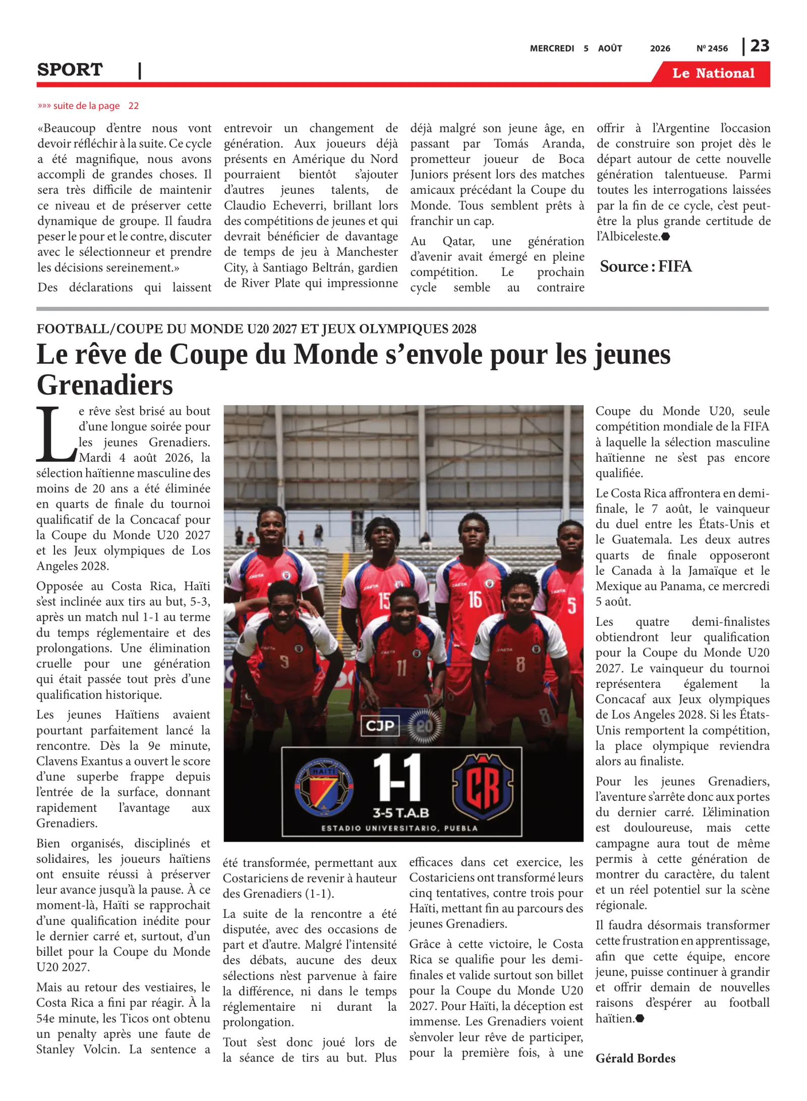 Page 23 de l'édition 2456