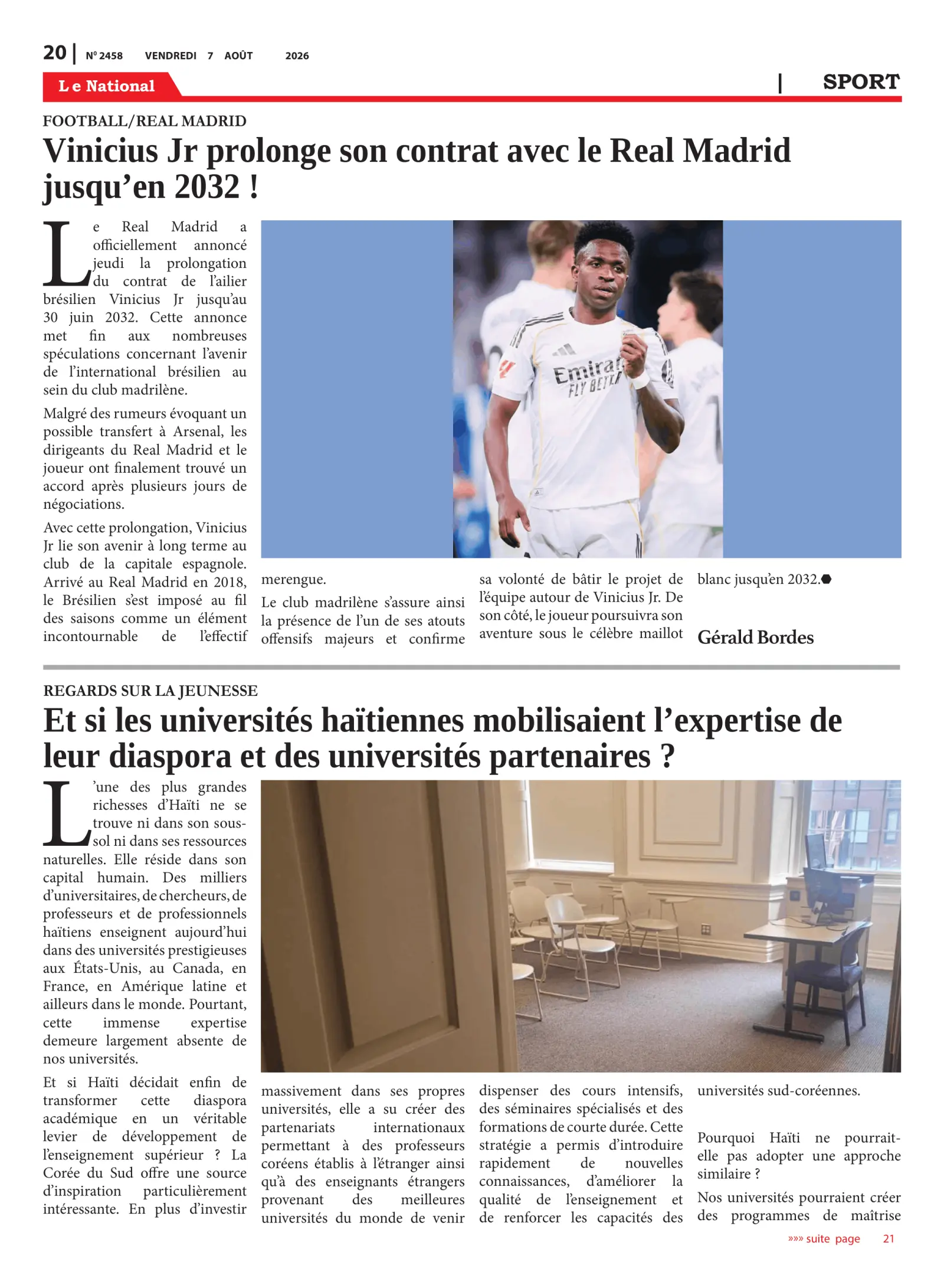 Page 20 de l'édition 2458
