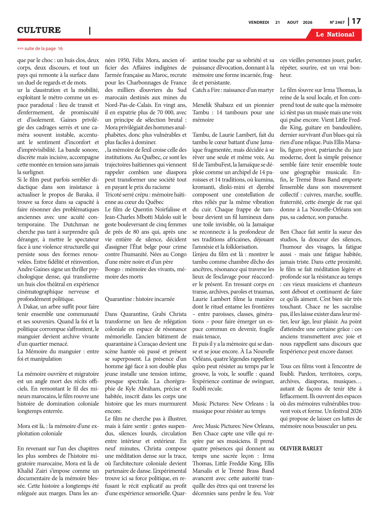 Page 17 de l'édition 2467