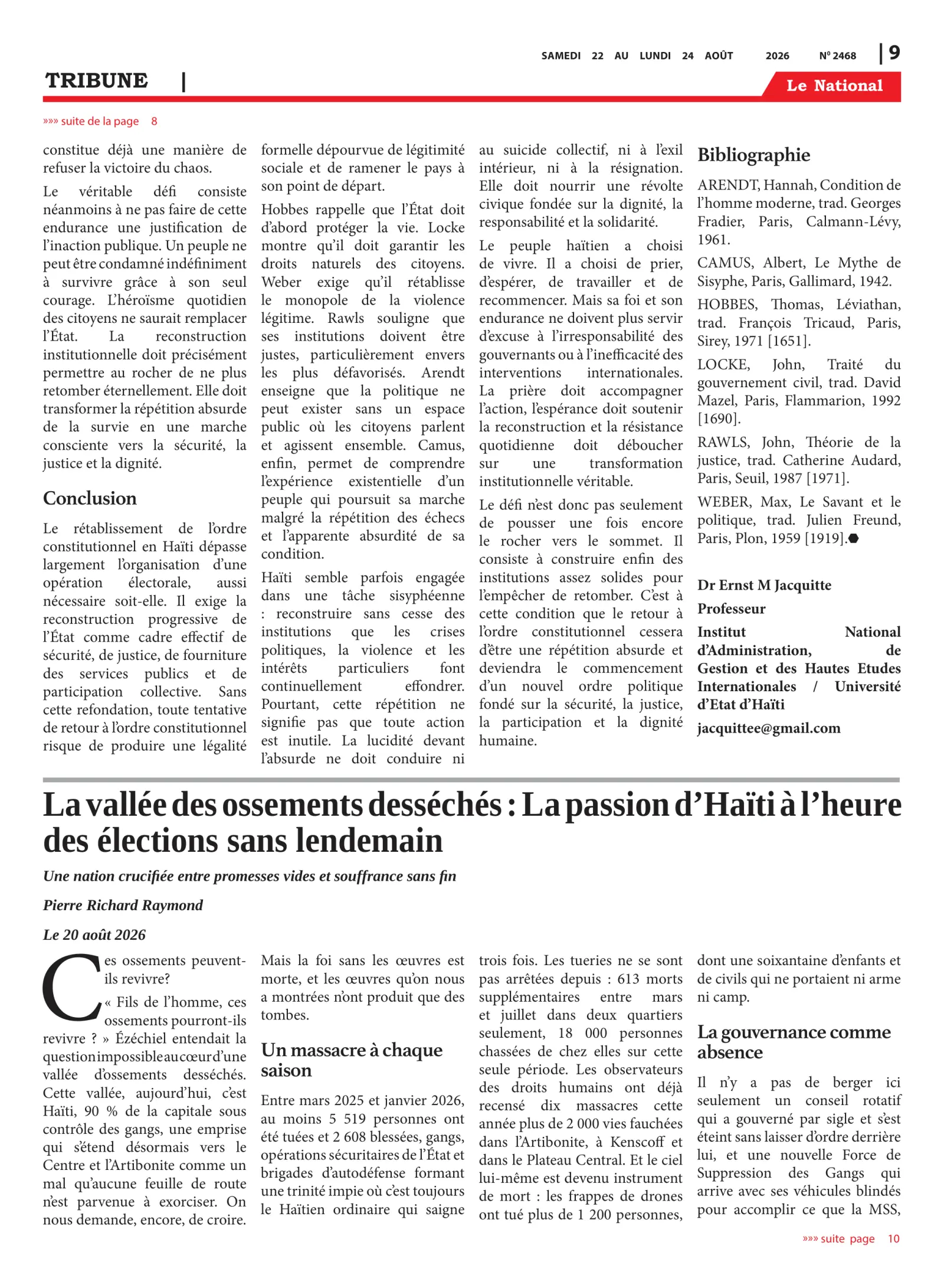 Page 9 de l'édition 2468