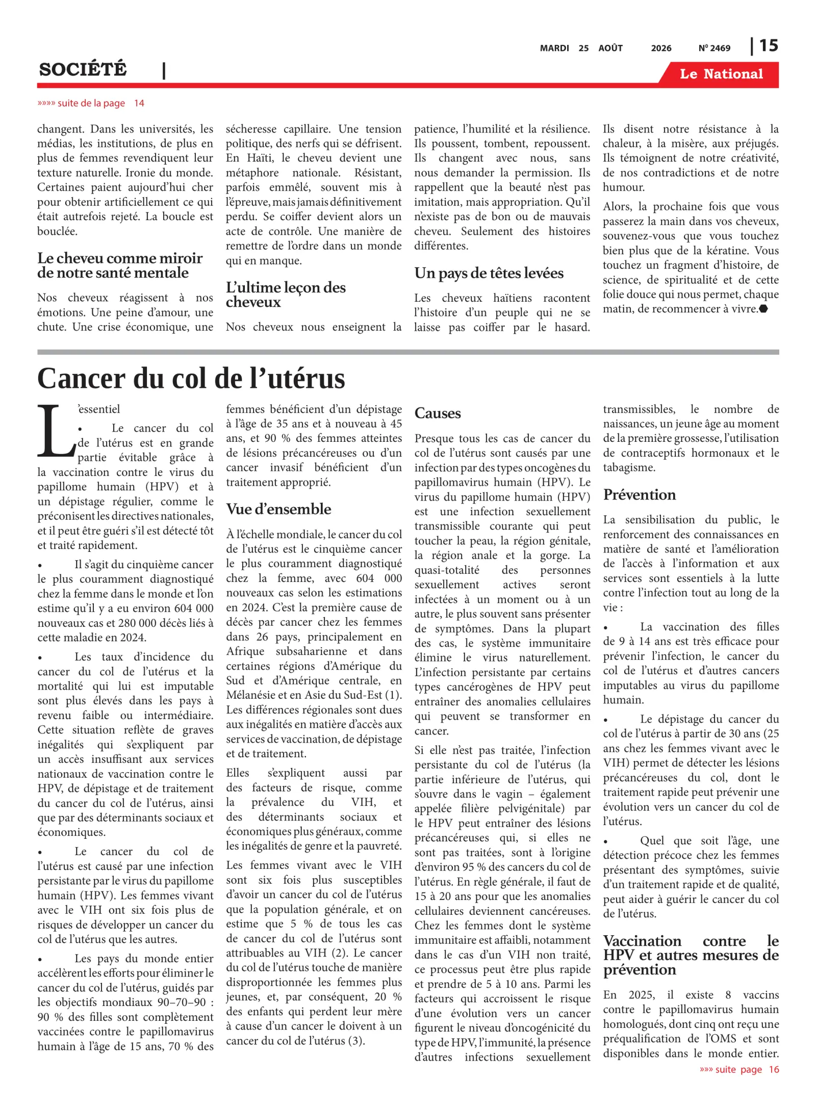 Page 15 de l'édition 2469