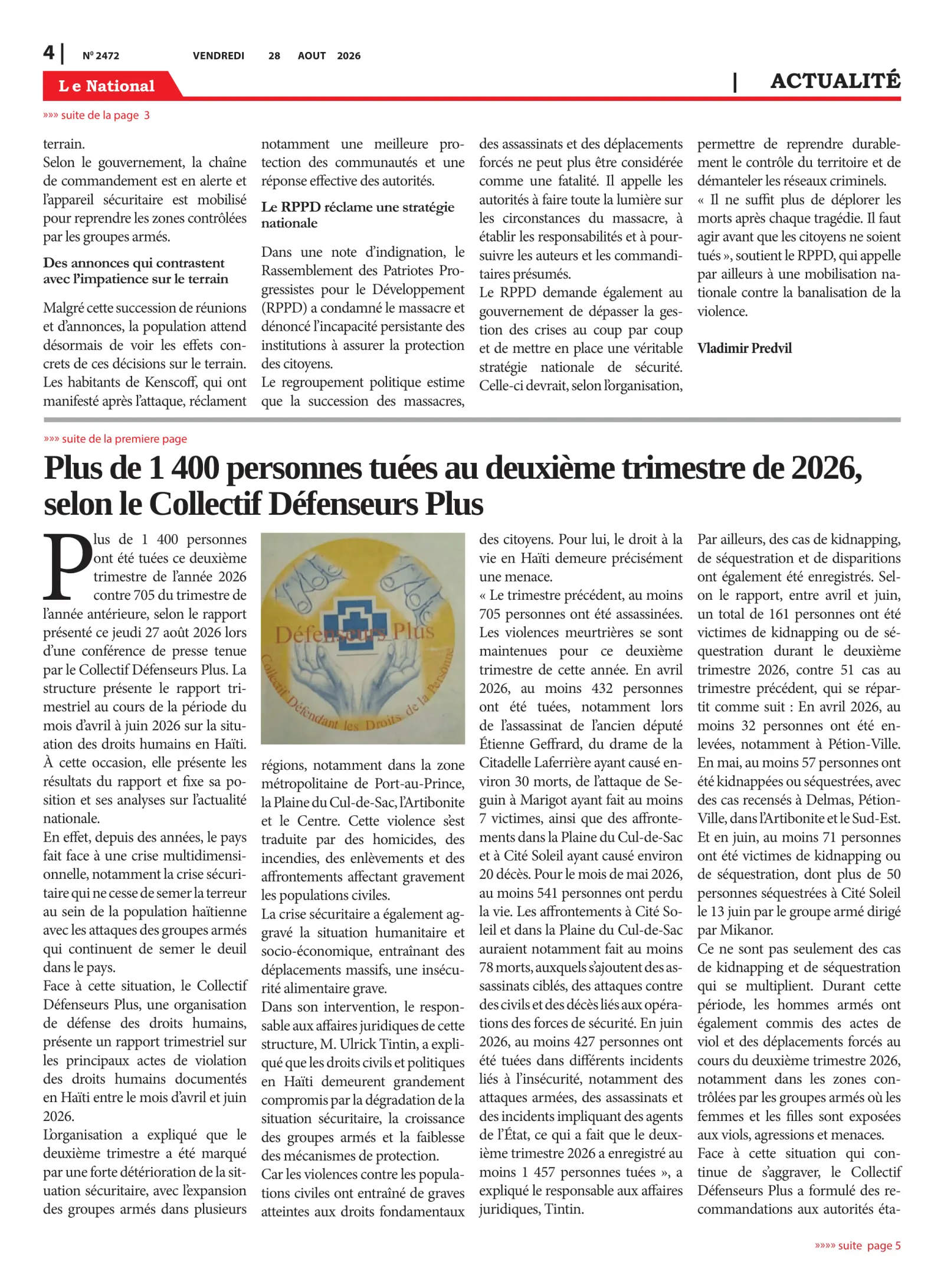 Page 4 de l'édition 2472