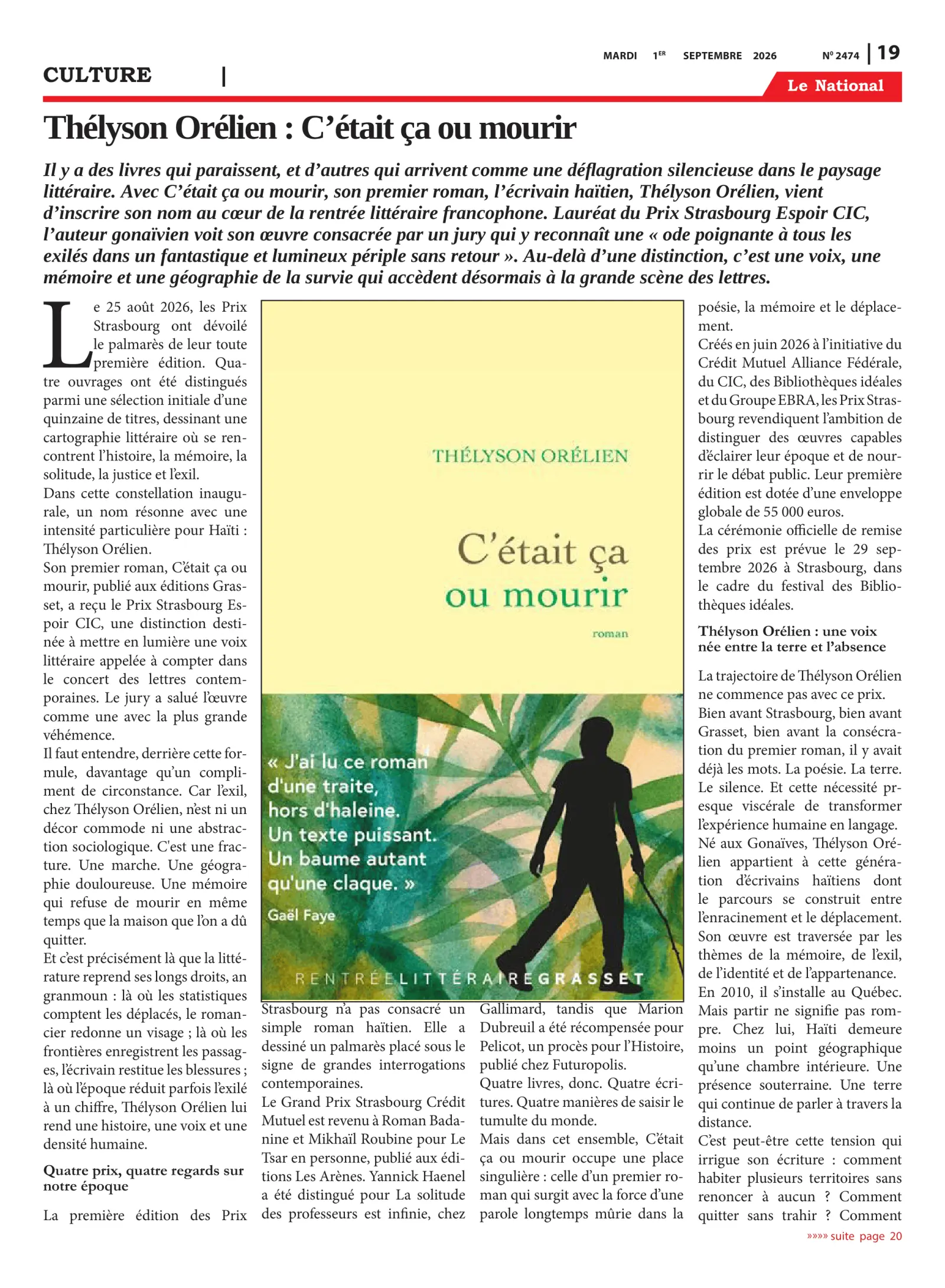 Page 19 de l'édition 2474