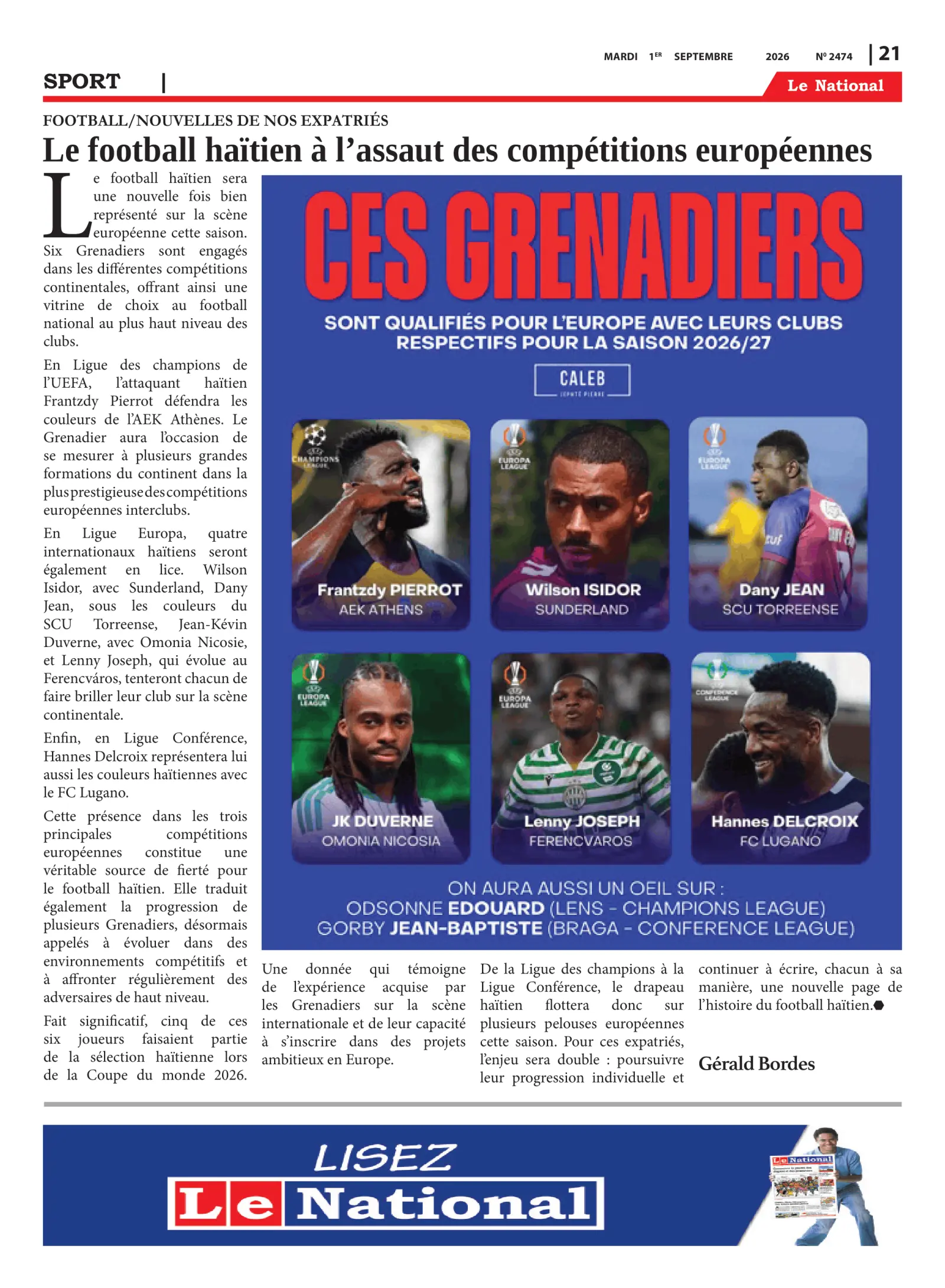 Page 21 de l'édition 2474