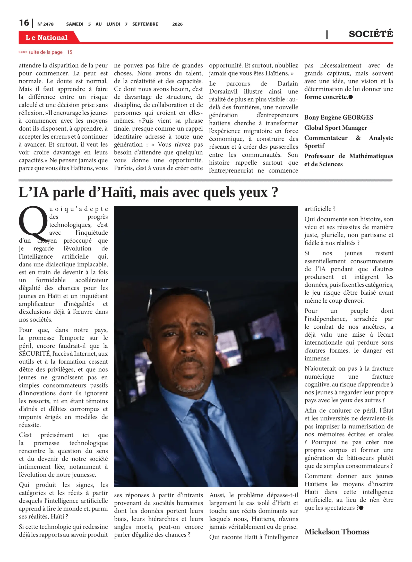 Page 16 de l'édition 2478