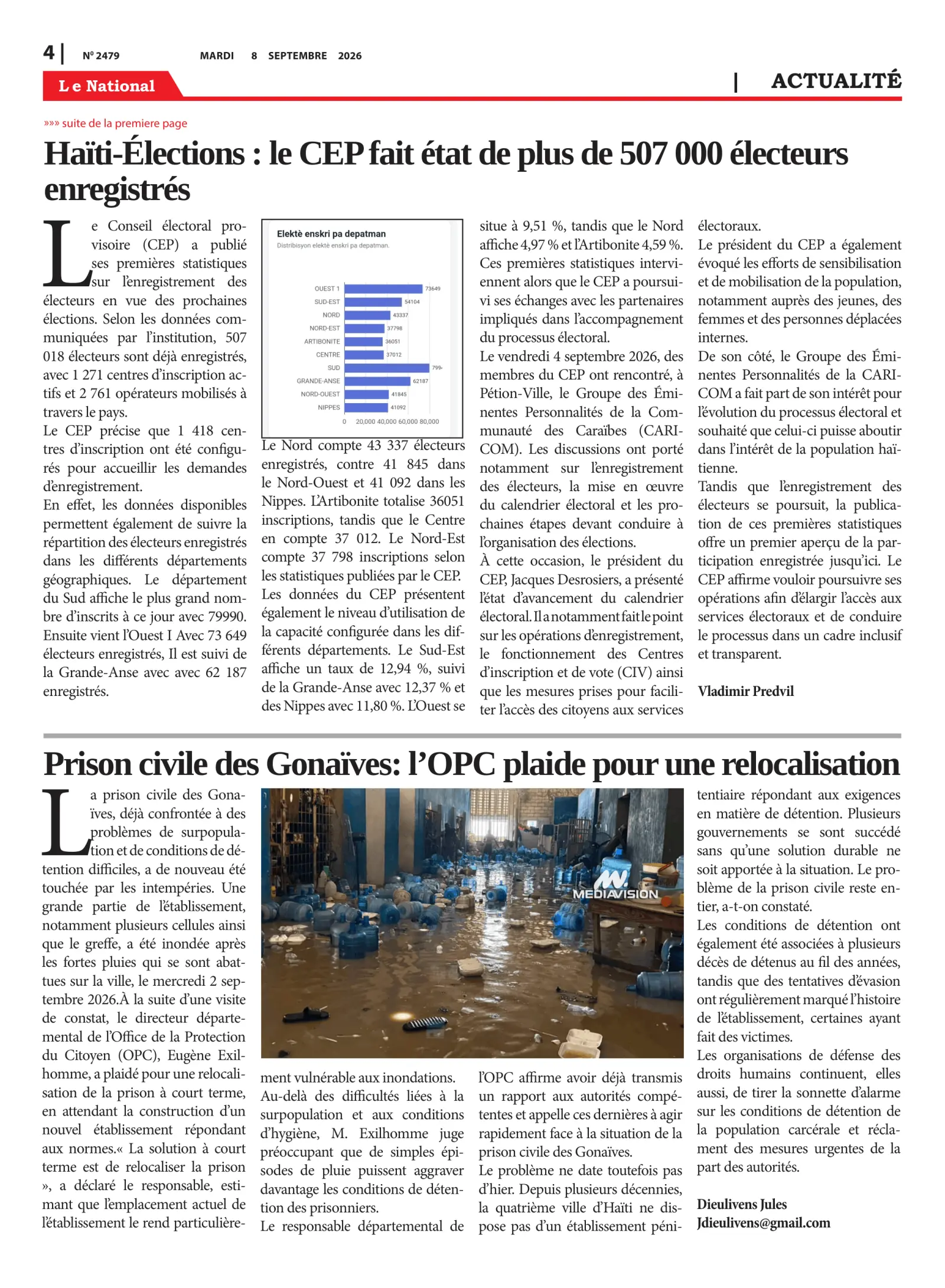 Page 4 de l'édition 2479