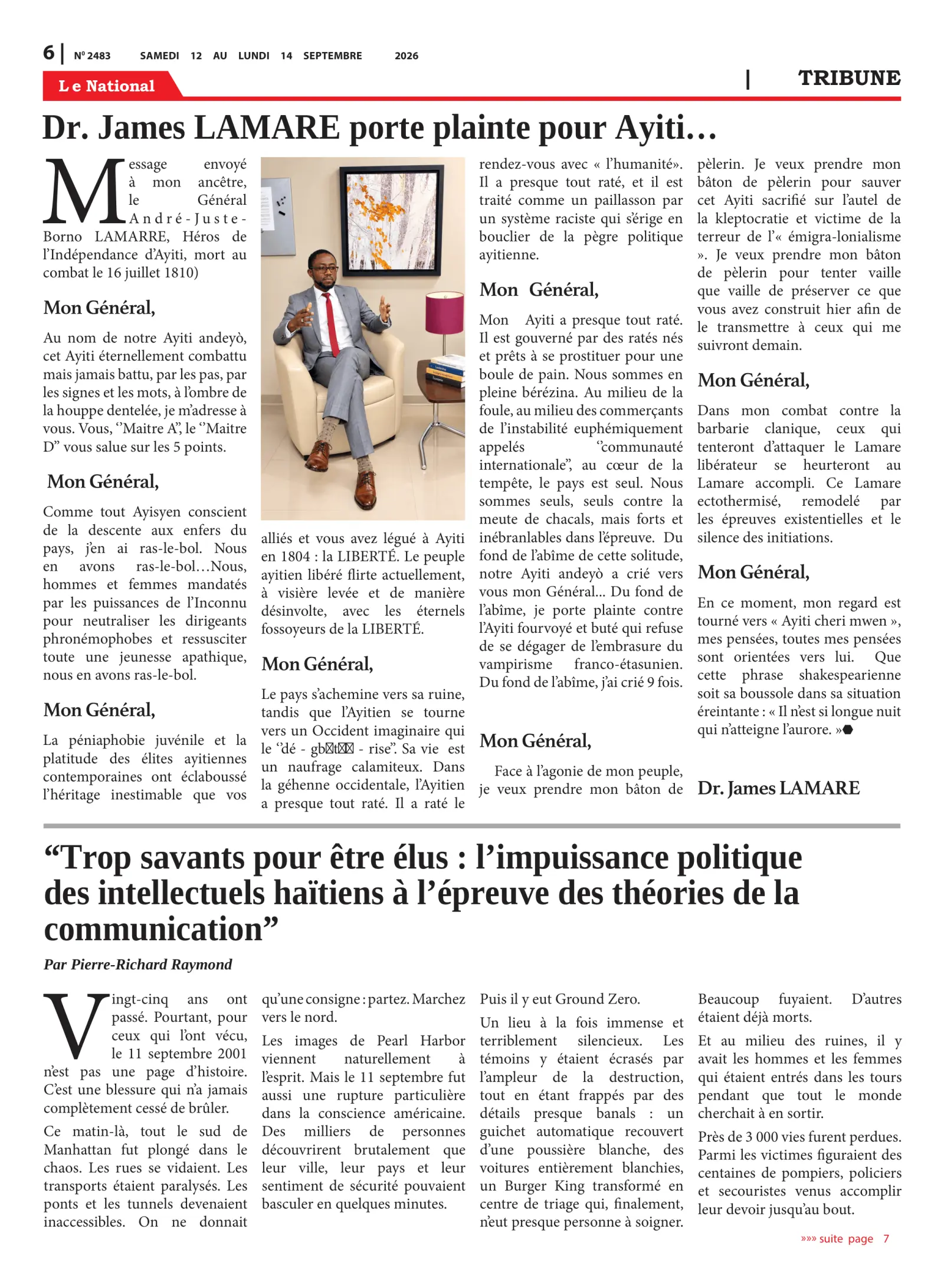 Page 6 de l'édition 2483