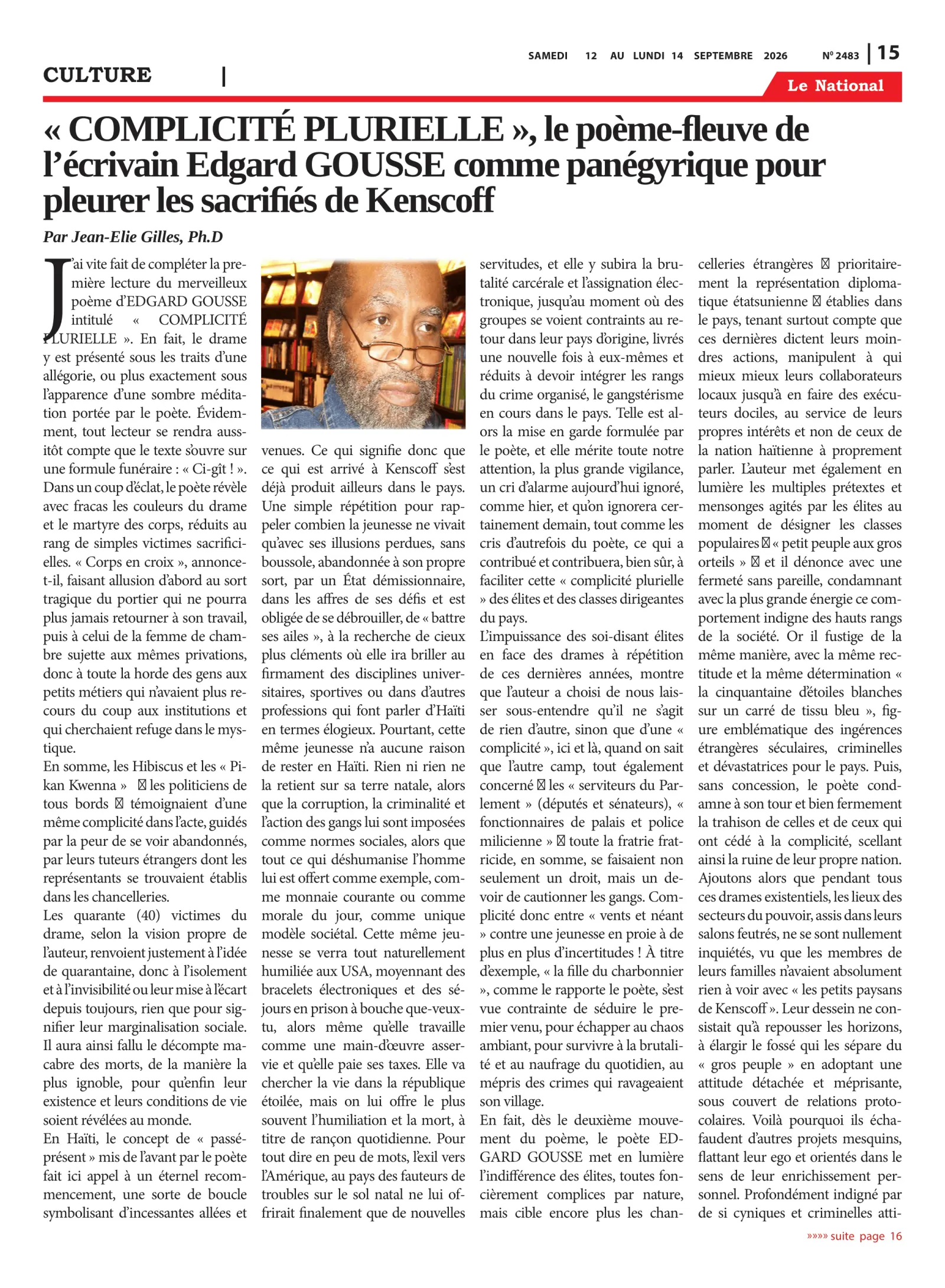 Page 15 de l'édition 2483