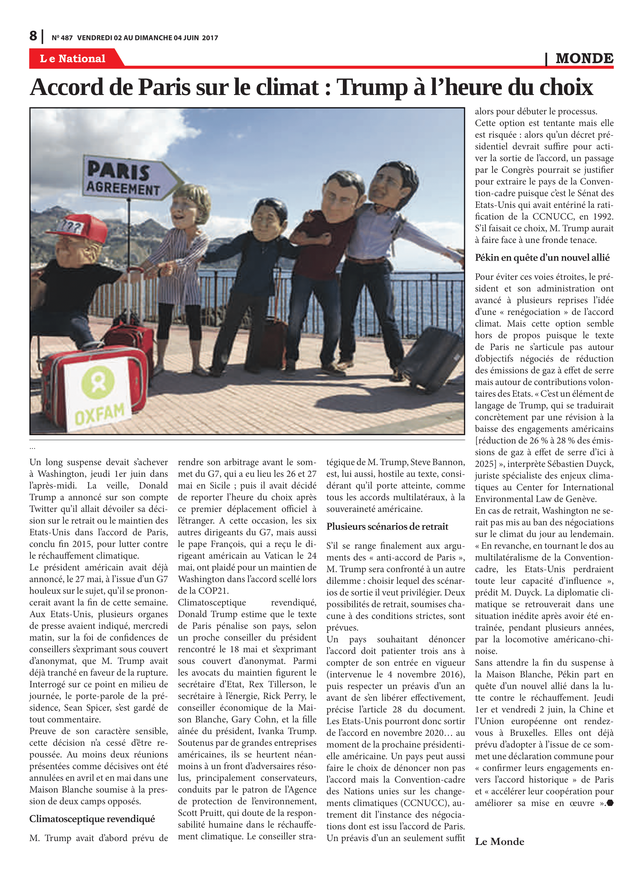 Page 8 de l'édition 487