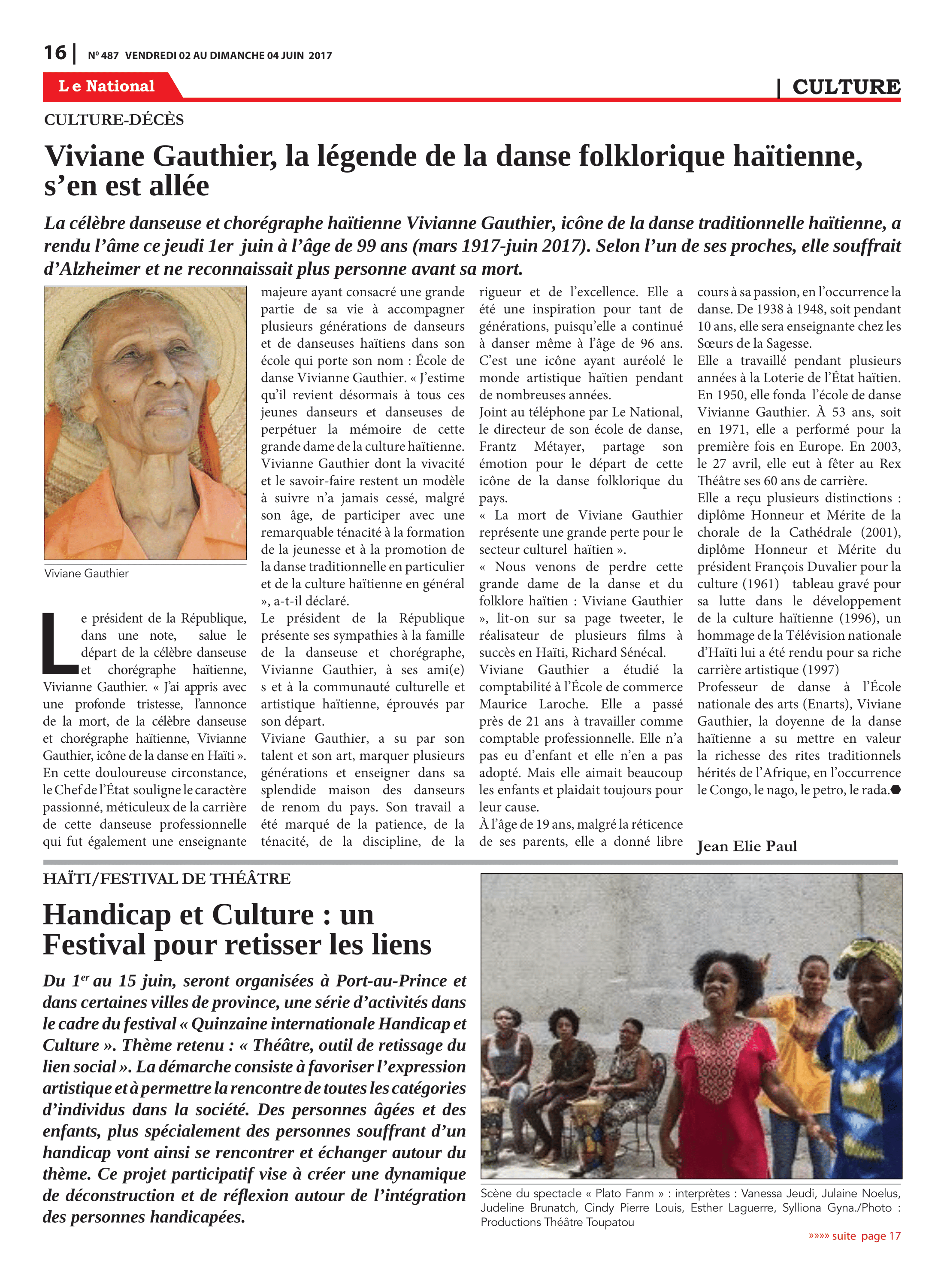 Page 16 de l'édition 487