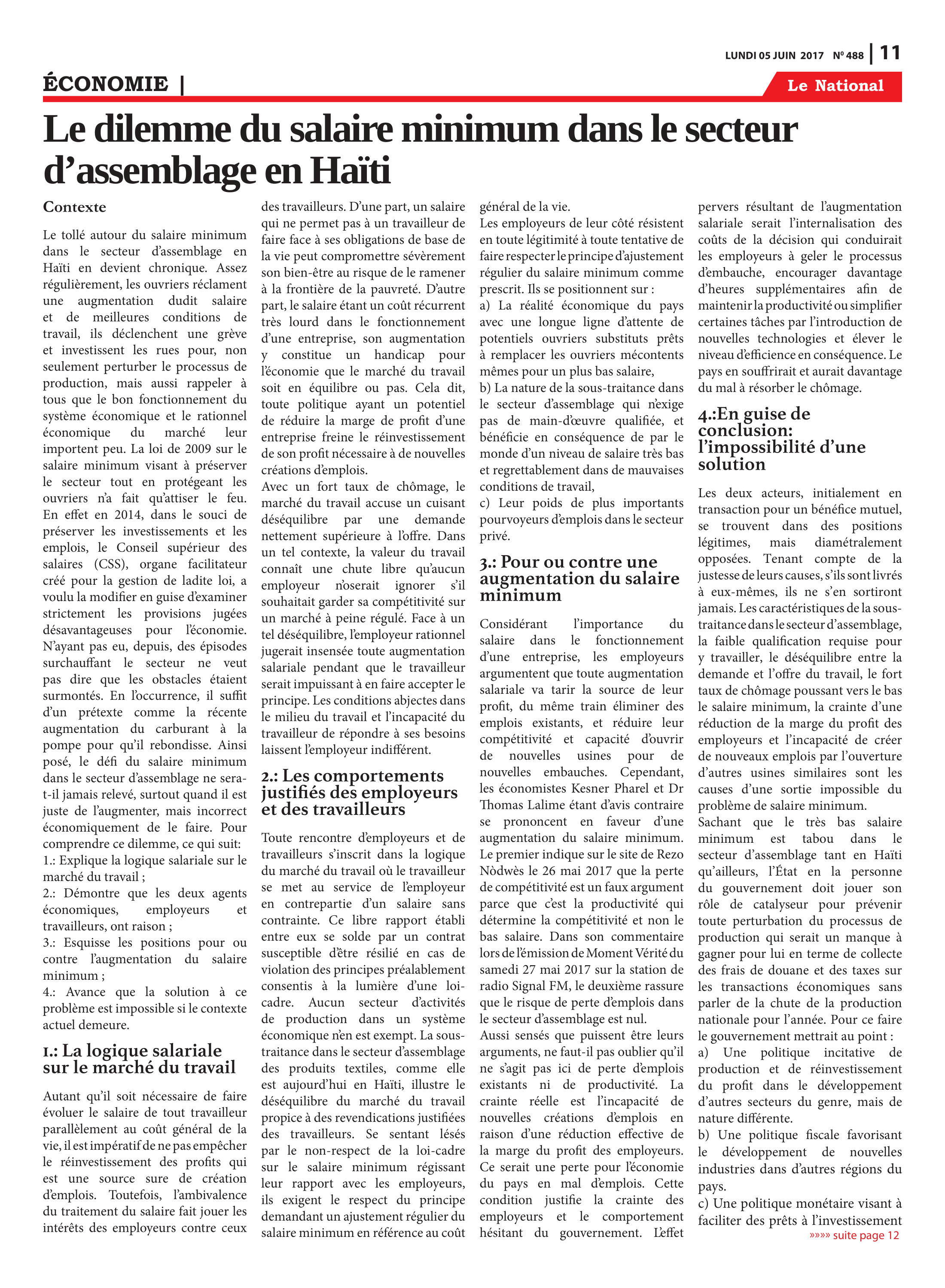 Page 11 de l'édition 488