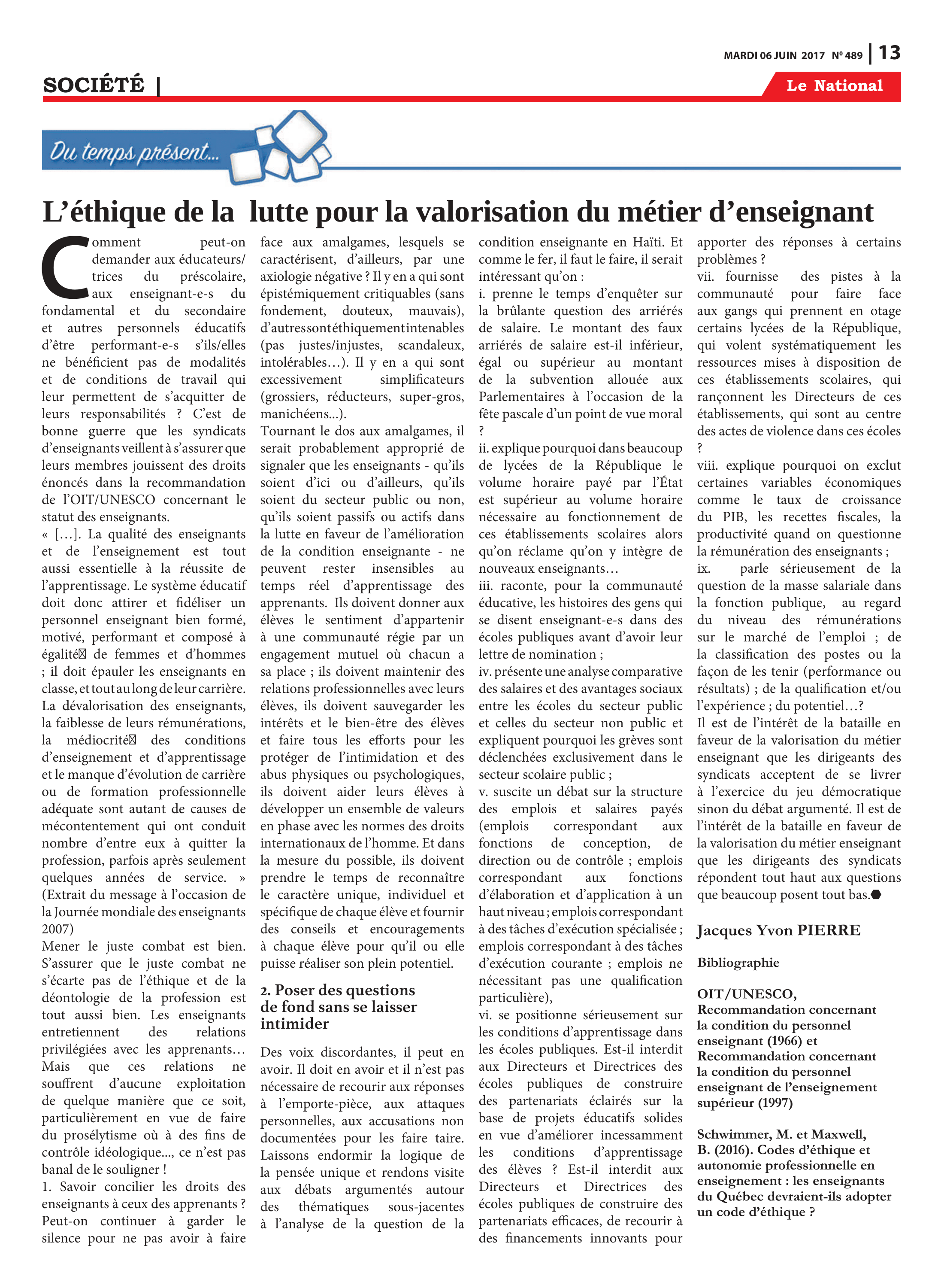 Page 13 de l'édition 489