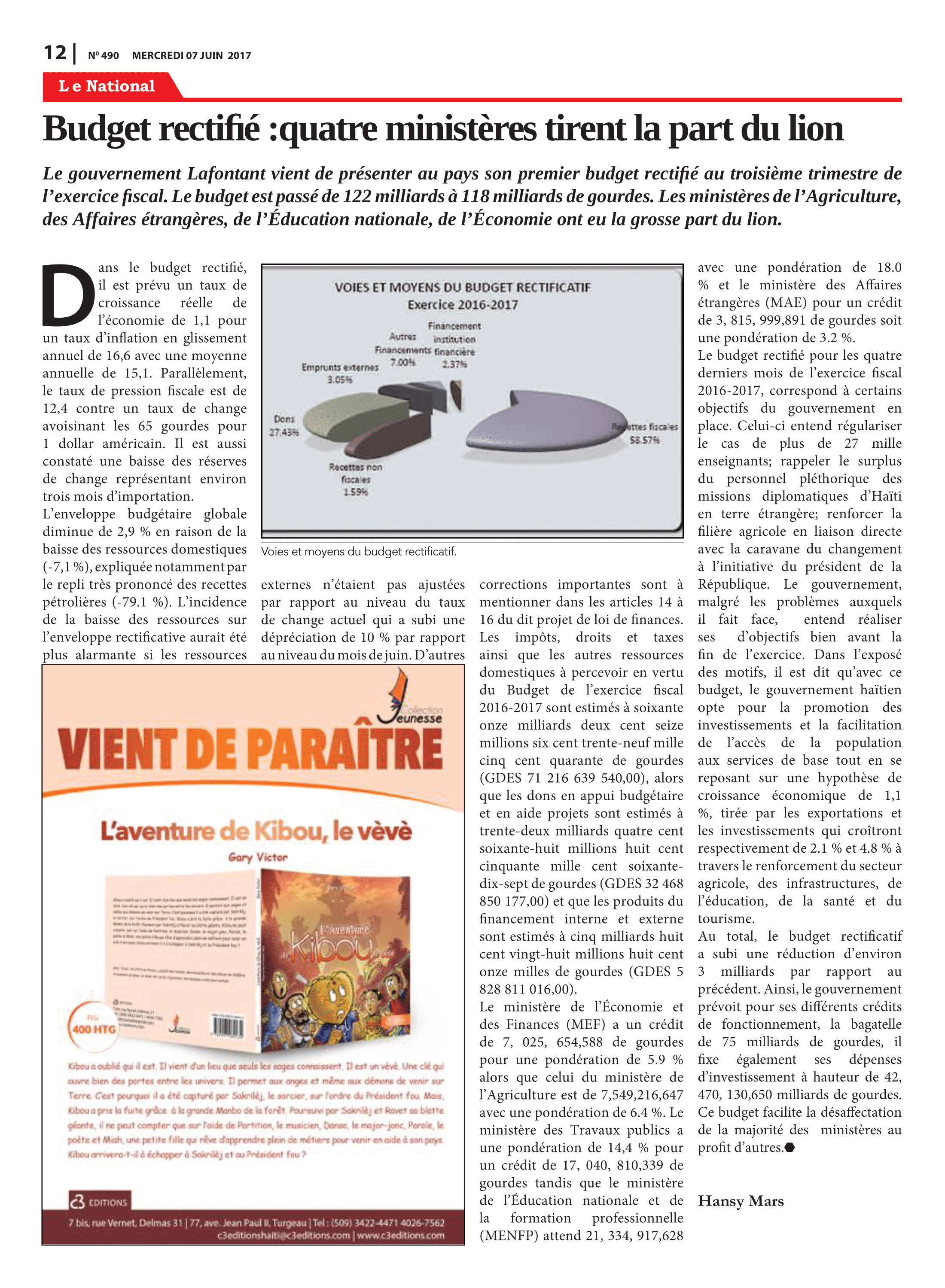 Page 12 de l'édition 490